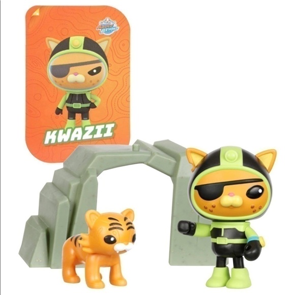 Moose Octonauts Above & Beyond Kwazii Deluxe Toy Figure Adventure Park Boy Toys - Picture 2 of 9